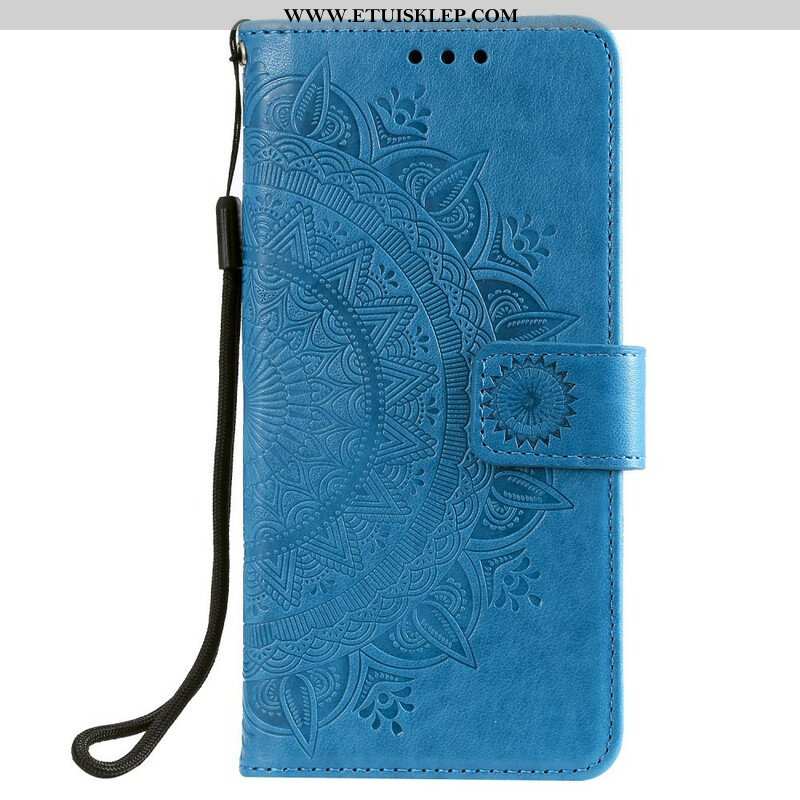 Etui Folio do iPhone 13 Mini Mandala Słońca